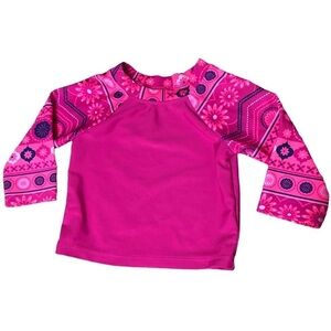 🎉3 For 15$🎉Girl Pink Swim Shirt Size 9 Months